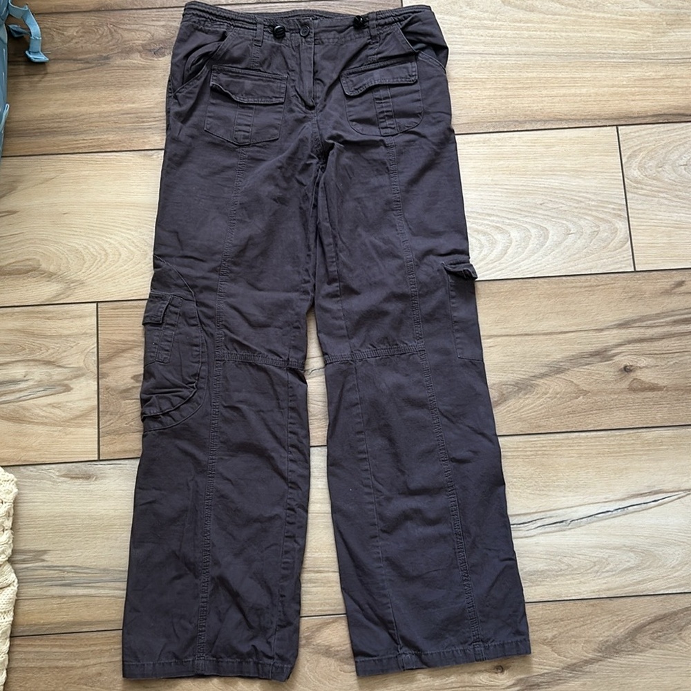 Grey brandy Melville Cargo Pants